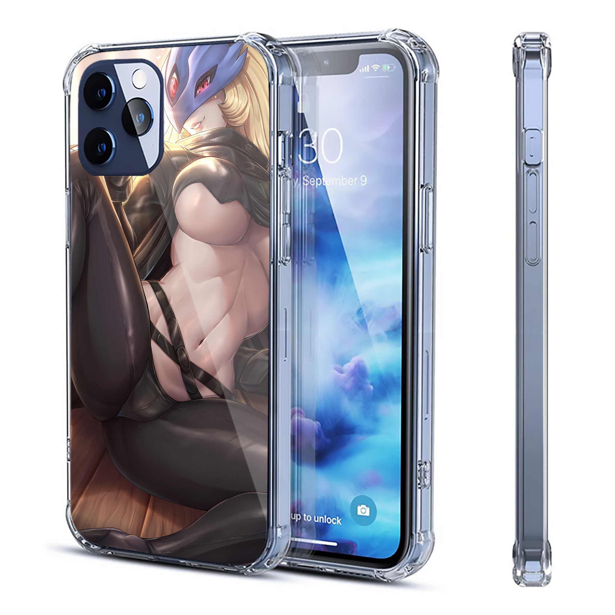 （画像用） Digimon デジタルモンスター/デジモン 【iPhone 12シリーズ対応】透明スマホケース（クリアソフトケース）